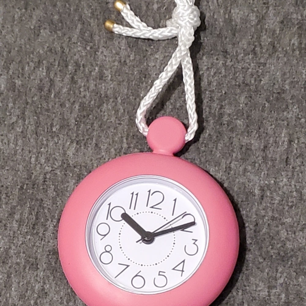 Pink Rope Clock